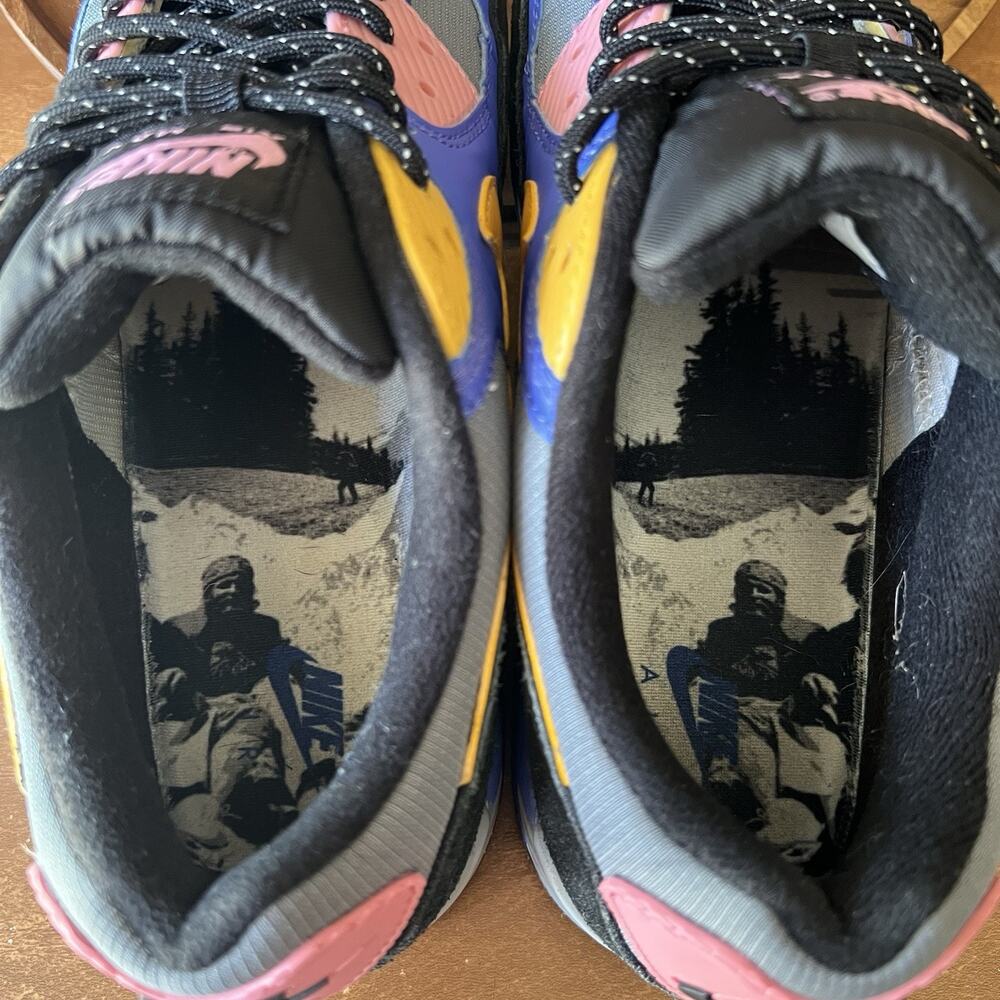 Nike Air Max 90 QS ACG Purple Black Men's 10 Shoes Sneakers - Picture 5 of 16